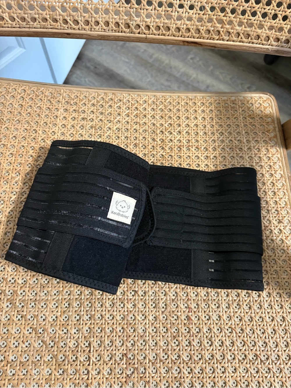 Black Lumbar Support Belt for pregnant women